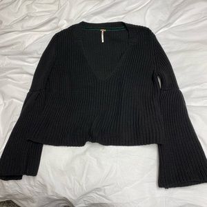 Free People Bell sleeve sweater